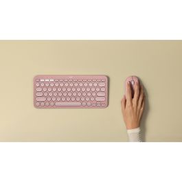 Logitech 910-007014 Ratón Inalámbrico Pebble Mouse 2 M350s Rosa