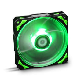 Nox NXHUMMERF120LG Ventilador PC H-Fan LED 12cm Verde Precio: 8.59000054. SKU: S5601384