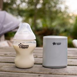 TOMMEE TIPPEE LetsGo Calentador de biberones eléctrico portátil, recargable por USB, ligero