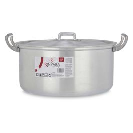 Cacerola de Aluminio Kinvara 26 cm 6,5 L - Plata, Apto Gas/Horno/Lavavajillas (6 Unidades) Cacerola de Aluminio Kinvara 26 cm 6,5 L - Plata, Apto Gas/Horno/Lavavajillas (6 Unidades)
