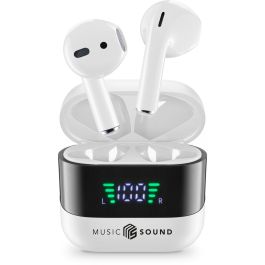 Cellularline SPARK Auriculares True Wireless Bluetooth 5.3 Intraaural Blanco con Estuche de Carga y 30h Autonomía Precio: 52.5000003. SKU: B17PEBPMM6