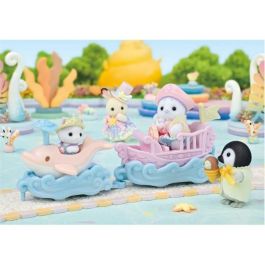 Sylvanian Families SYL5054131058206 - Minifiguras El pequeño tren del mar, ideal para niños a partir de 3 años