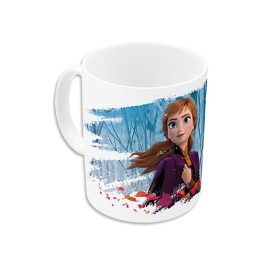 Taza Frozen Believe 325 ml Lila Cerámica