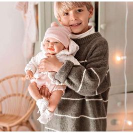 Muñecas Arias Muñeca Reborn 45 cm Elba c/Manta