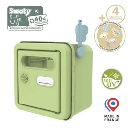 Smoby Buzón adaptado para casas Smoby, Fabricado en Francia, Material reciclado con 4 accesorios, A partir de 2 años - SMO3032168109292