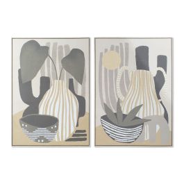 Cuadro DKD Home Decor 104 x 4,5 x 143,5 cm Jarrón Escandinavo (2 Unidades) Precio: 164.58999953. SKU: B1AT593MSG