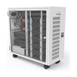 Thermaltake AX700 TG Caja de PC Blanca Torre Compatible con ATX, EATX, micro ATX, Mini-ITX, SSI CEB, SSI EEB, XL-ATX