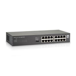 LevelOne GEU-1621 Switch 16 Puertos Gigabit Ethernet (10/100/1000) Montaje en rack 19" Full Duplex