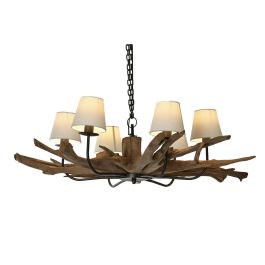 Lampara Techo Item Home DKD Home Decor 130 x 35 x 130 cm Lampara Techo Item Home DKD Home Decor 130 x 35 x 130 cm
