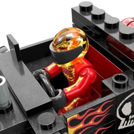 Mega Bloks Mega Construx Monster Trucks Pista Bone Shaker HKF87 Set de Construcción con Accesorios para +5 Años