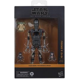 Hasbro Star Wars The Black Series Figura de Acción IG-12 y Grogu de The Mandalorian, 15 cm Precio: 35.50000003. SKU: B177RHJ6EH