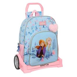 Mochila Escolar con Ruedas Frozen Ice magic Azul 33 x 42 x 14 cm Precio: 31.50000018. SKU: B1GYDK28TX