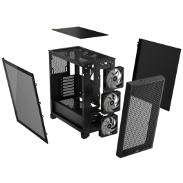 Caja Corsair 3000D Airflow Mid-Tower Cristal Templado Negra CC-9011251-WW