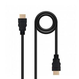 Nano Cable 10.15.3602 Cable HDMI 2.0 Alta Velocidad 4K@60Hz 18Gbps Macho-Macho, 2m, Certificado Premium, HDR, Contactos Oro, Negro Nano Cable 10.15.3602 Cable HDMI 2.0 Alta Velocidad 4K@60Hz 18Gbps Macho-Macho, 2m, Certificado Premium, HDR, Contactos Oro, Negro