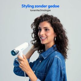 Medion MD19984 Secador de Pelo 1500W, 3 Velocidades, Temperatura 105°C, Blanco
