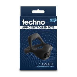 Anillo para el Pene NS Novelties Techno Negro Anillo para el Pene NS Novelties Techno Negro