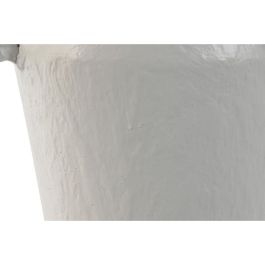 Jarrón Home ESPRIT Blanco Metal 33,5 x 20 x 36 cm Jarrón Home ESPRIT Blanco Metal 33,5 x 20 x 36 cm