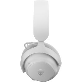 DELL PRO-HS-G-DEAM Auriculares Gaming Inalámbricos y Cableados, Doble Conectividad, Negro y Blanco