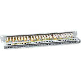 Equip Patchpanel 48x RJ45 Cat6A 19" FTP 1HE Premium hellgrau