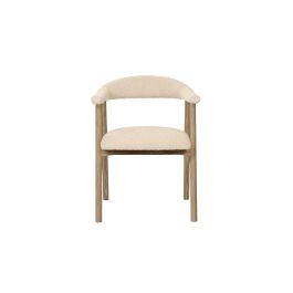 DKD Home Decor 2c24 Sillón Urban Blanco Tapizado, Fresno y Poliéster, Acabado Decapé, 56x75x57 cm DKD Home Decor 2c24 Sillón Urban Blanco Tapizado, Fresno y Poliéster, Acabado Decapé, 56x75x57 cm