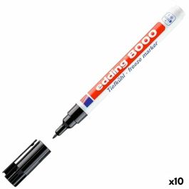 Rotulador permanente Edding 8000 Negro (10 Unidades) Rotulador permanente Edding 8000 Negro (10 Unidades)