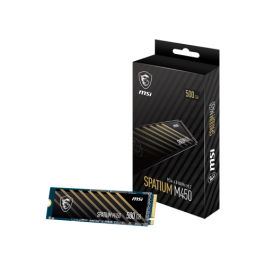 MSI SPATIUM M450 PCIe 4.0 NVMe M.2 500GB PCI Express 4.0 3D NAND Precio: 44.5000006. SKU: B1C543W2AW