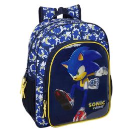 Mochila Escolar Sonic City Azul 32 x 38 x 12 cm Precio: 36.88999963. SKU: B1C2PN2BKP