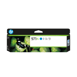 HP Cartucho de Tinta Original 971XL Cian Alta Capacidad - 86.5 ml, Aprox 6600 Páginas - Compatible con Impresoras HP para PYMES Precio: 136.98999996. SKU: S8409918