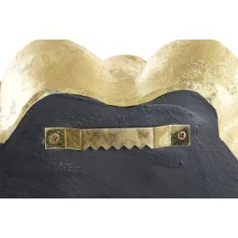 DKD Home Decor Decoración Pared Dorado 6 x 23 x 23 cm