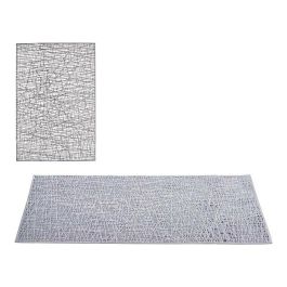 Tapete rectangular plástico plata Kinvara 45x30 cm (48 Unidades) Tapete rectangular plástico plata Kinvara 45x30 cm (48 Unidades)