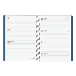 Finocam Agenda Anual My Espiral E10-155x212 mm Svh Azul 2025