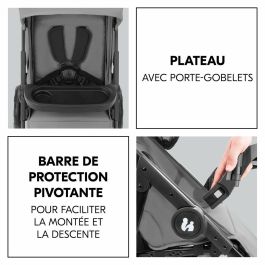 Hauck HAU1731560930308 Cochecito Compacto Shop N Care 4 Ruedas Gris