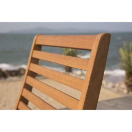 Juego de 2 sillas plegables de eucalipto para jardín FSC - 57,5x46,5x90cm Juego de 2 sillas plegables de eucalipto para jardín FSC - 57,5x46,5x90cm