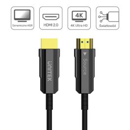 Cable HDMI Unitek C11092ASL01-15M Negro 15 m