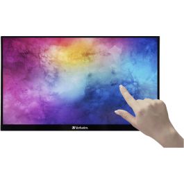 Verbatim Monitor Portátil Táctil 14" Full HD 1920x1080, 10 Puntos Táctiles, USB C, IPS, HDR