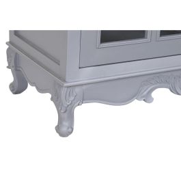 Vitrina Tradicional DKD Home Decor Gris 39.5 x 193.5 x 100 cm