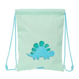 Saco plano junior safta preescolar "dino" 26x34x1cm