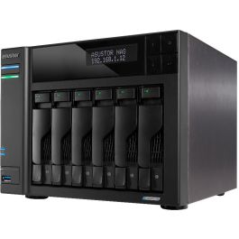 Asustor LOCKERSTOR 6 Servidor NAS Tower 6 Bahías Intel Celeron N5105 8GB DDR4 Dual 2.5GbE