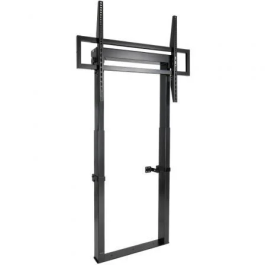 TooQ HIPERIÓN Soporte Suelo/Pared Fijo para Pantallas 55"-100", Negro, 120kg, VESA 200x200-800x600mm, Ajuste Altura 925-1600mm