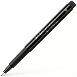 Rotulador permanente Faber-Castell Pitt Artist Rotulador permanente Negro (10 Unidades)