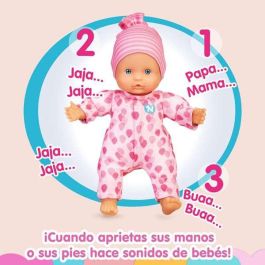 Muñeco nenuco blandito rosa 25 cm con 3 funciones Muñeco nenuco blandito rosa 25 cm con 3 funciones