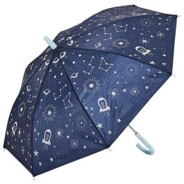 Entre Temps Paraguas Infantil Fosforescente Entre Temps Constelaciones Cohetes Unicornios Arcoiris 69cm Precio: 7.90000046. SKU: B1CRCAT7KK