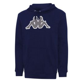 Sudadera con Capucha Hombre Kappa Airiti M Azul oscuro