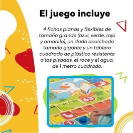 Cayro Juego de la Oca Gigante para Suelo 100x100 cm, Plástico, +2 Jugadores, Edad Mínima 3 Años