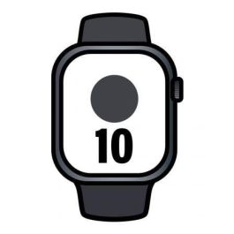 Apple Watch Series 10/ GPS/ 46mm/ Caja de Aluminio Negro Azabache / Correa Deportiva Negra S/M Precio: 495.94999993. SKU: B12YAHYQSL