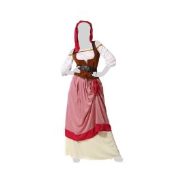 Disfraz Mesonera Mujer Adulto Rojo XXL