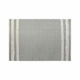 Alfombra DKD Home Decor Negro Zig-zag Blanco (120 x 180 x 0,7 cm) Precio: 38.89000016. SKU: S3038132