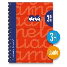 Lamela Bloc Tapa Forrada 4º 80H Cuadrovia 3 Mm Rojo 5 unidades Precio: 21.49999995. SKU: B15LQMDK4W