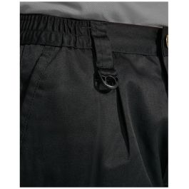 Roly Pantalón laboral Protect negro t-40 38 x 106,5 cm recto sin pinzas, 65% poliéster 35% algodón, cinturilla ajustable, bolsillos múltiples y rodilleras
