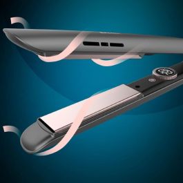 Cecotec Bamba RitualCare Ionic Sphere Plancha de Pelo Negro con Iones y Cerámica, Pantalla LED, 140-230ºC